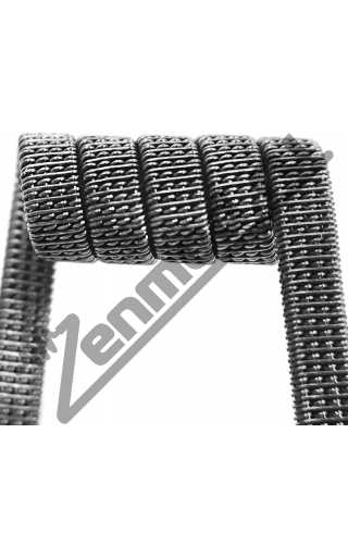 Спираль Staggered Quad SS316L 0.35мм 0.14 Ом Спираль Staggered Quad SS316L 0.35мм 0.14 Ом