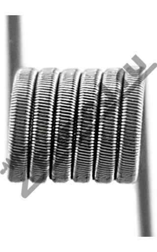 Спираль Fused Clapton Kanthal 0.18мм 1.24 Ом Спираль Fused Clapton Kanthal 0.18мм 1.24 Ом