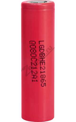 LG 18650 HE2 2500mAh 20A