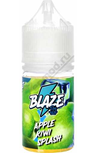 BLAZE SALT - Apple Kiwi Splash ON ICE 30мл