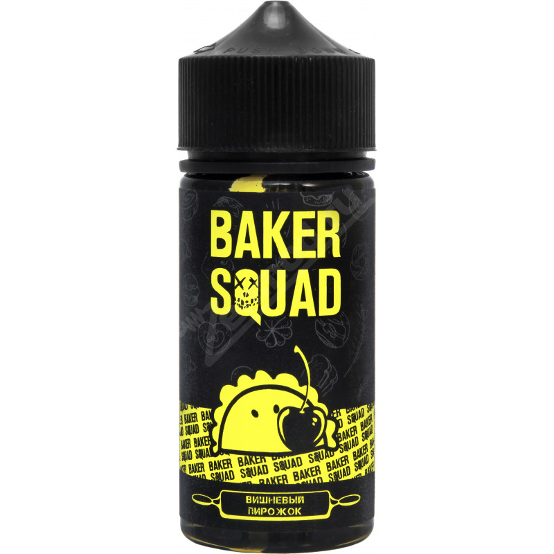 Фото и внешний вид — BAKER SQUAD - Вишневый пирожок 100мл