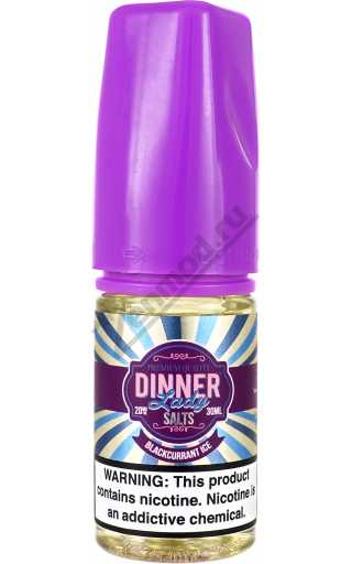 Dinner Lady Ice SALT - Blackcurrant 30мл