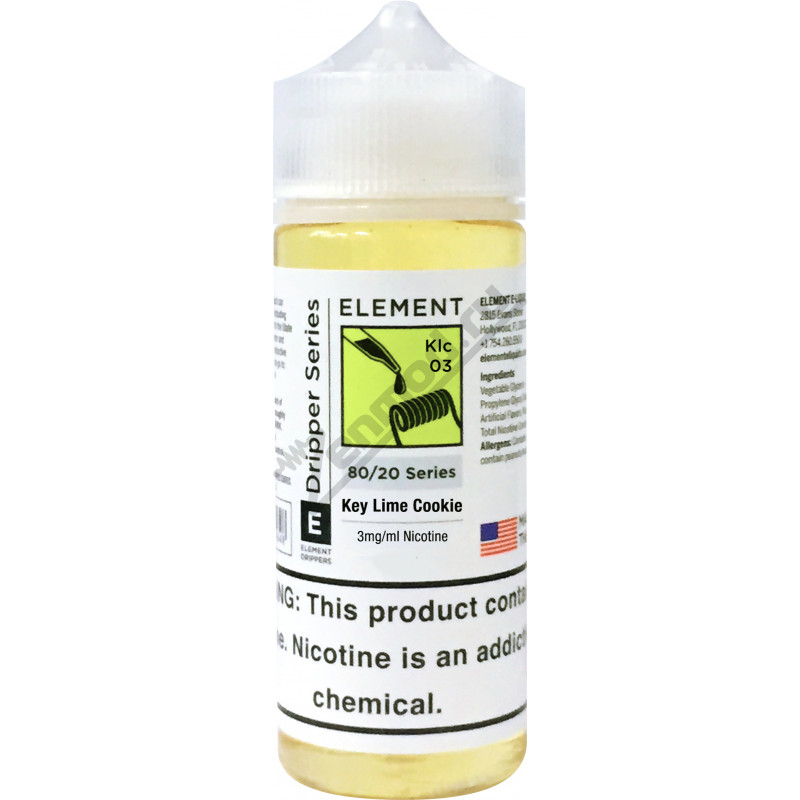 Фото и внешний вид — Element - Key Lime Cookie 120мл