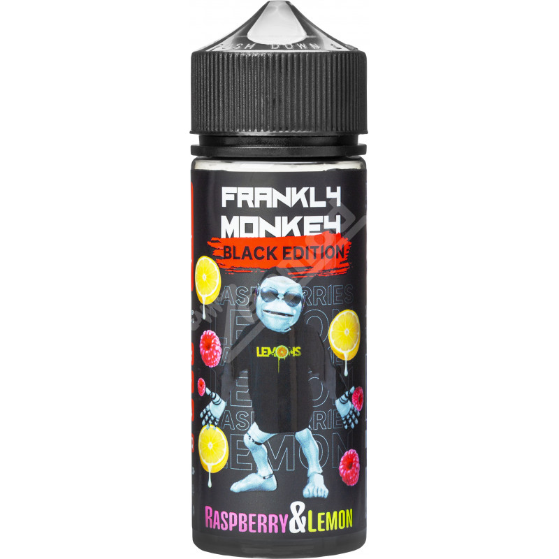 Фото и внешний вид — Frankly Monkey Black - Raspberry Lemon 120мл