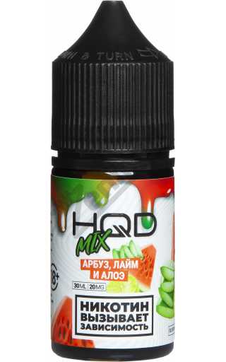 HQD Mix SALT - Арбуз Лайм Алоэ 30мл