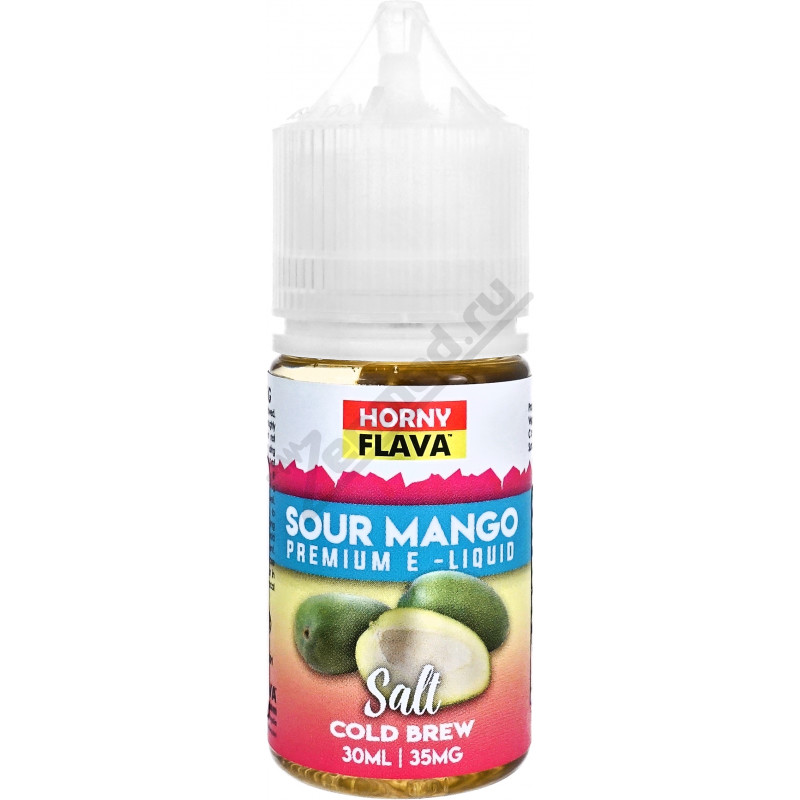 Фото и внешний вид — HORNY SALT - Sour Mango 30мл