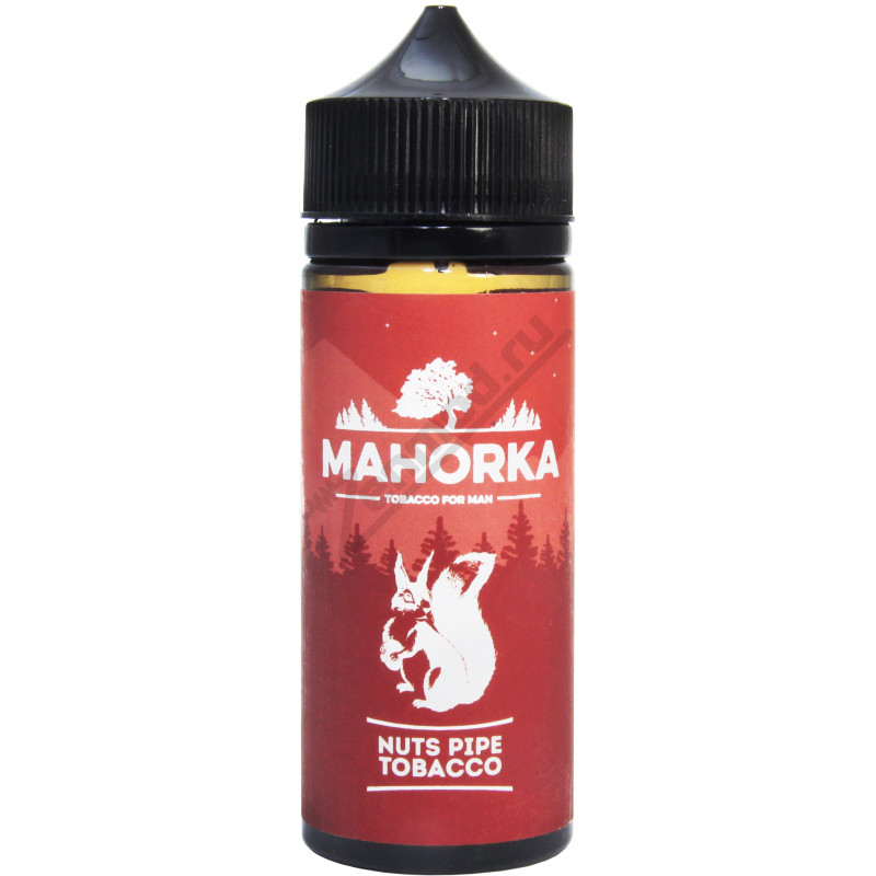 Фото и внешний вид — MAHORKA RED - Nuts Pipe Tobacco 120мл
