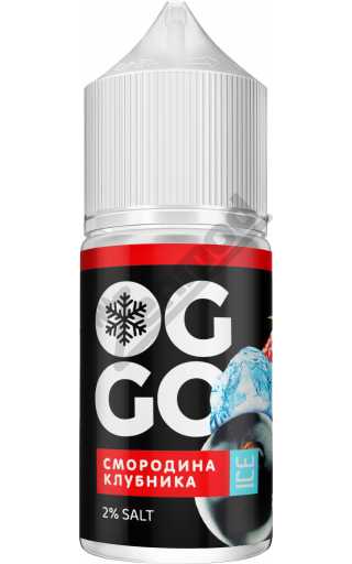 OGGO BERRIES DOUBLE ICE SALT - Смородина Клубника 30мл