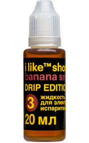 I Like Shot Banana Snuggle Drip Edition 20мл
