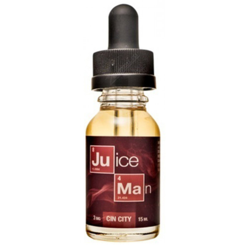 Фото и внешний вид — Juice Man Cin City 15мл
