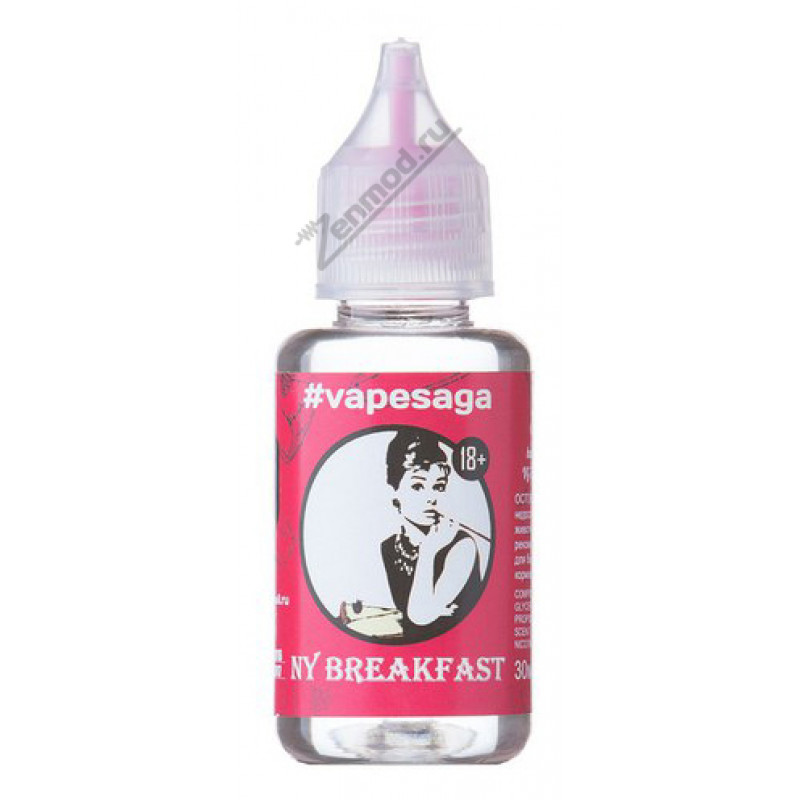 Фото и внешний вид — Vapesaga - NY Breakfast 30мл