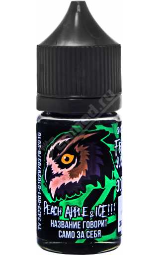 FREEZE BREEZE SALT - Peach, Apple and ICE!!! 30мл