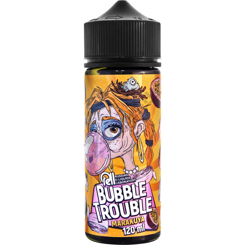 Фото и внешний вид — Bubble Trouble - Marakuya 120мл