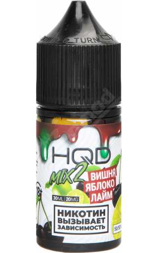 HQD 2 Mix SALT - Вишня Яблоко Лайм 30мл