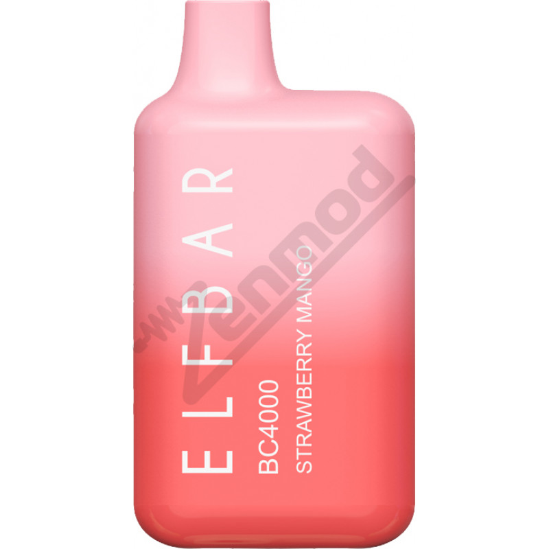 Фото и внешний вид — Elf Bar BC4000 - Strawberry Mango