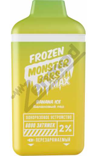 Frozen Monster Bars Max 6000 - Banana Ice