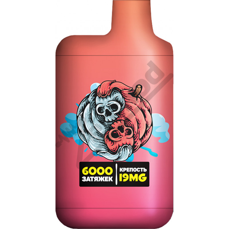 Фото и внешний вид — TURBO 6000 - Peach Blue Raspberry