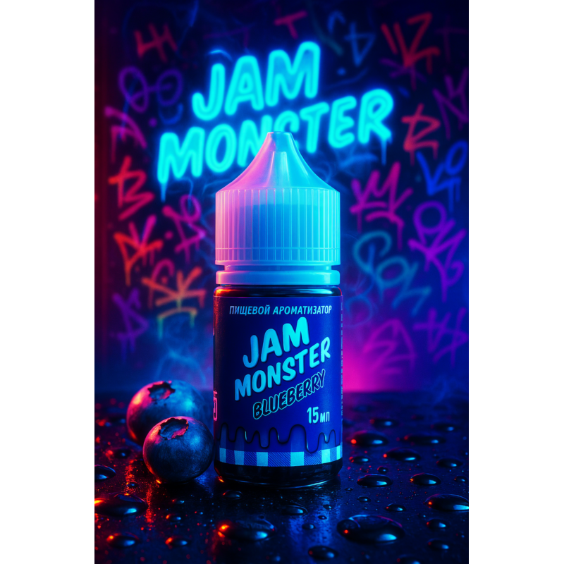 Фото и внешний вид — Jam Monster - Тост с Черничным Джемом 15мл